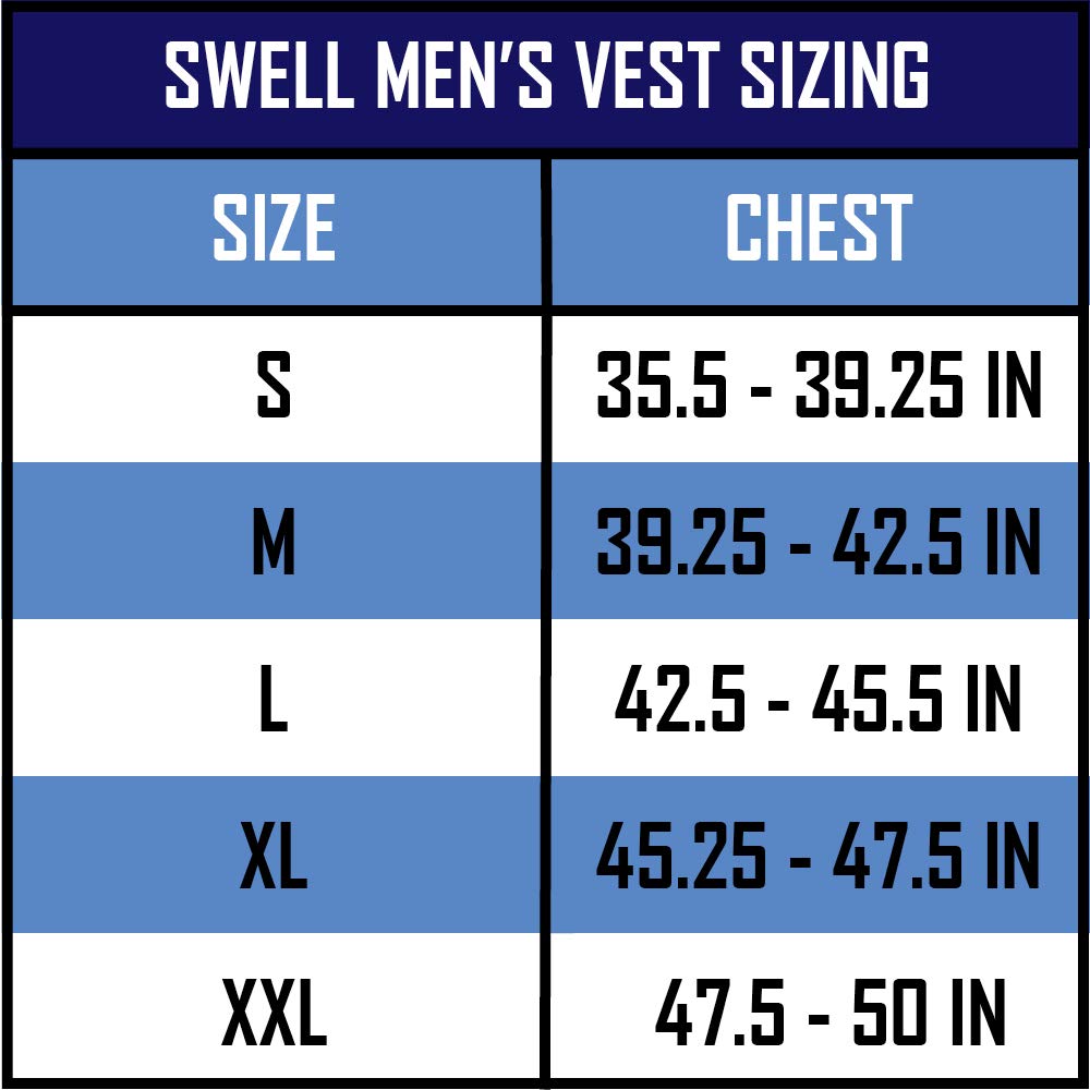 Mens Neoprene Wakesurf Comp Vest - Designed Exclusively for Wake Surfing, but Great for All Other Watersports Activities! (Cobalt, Small)