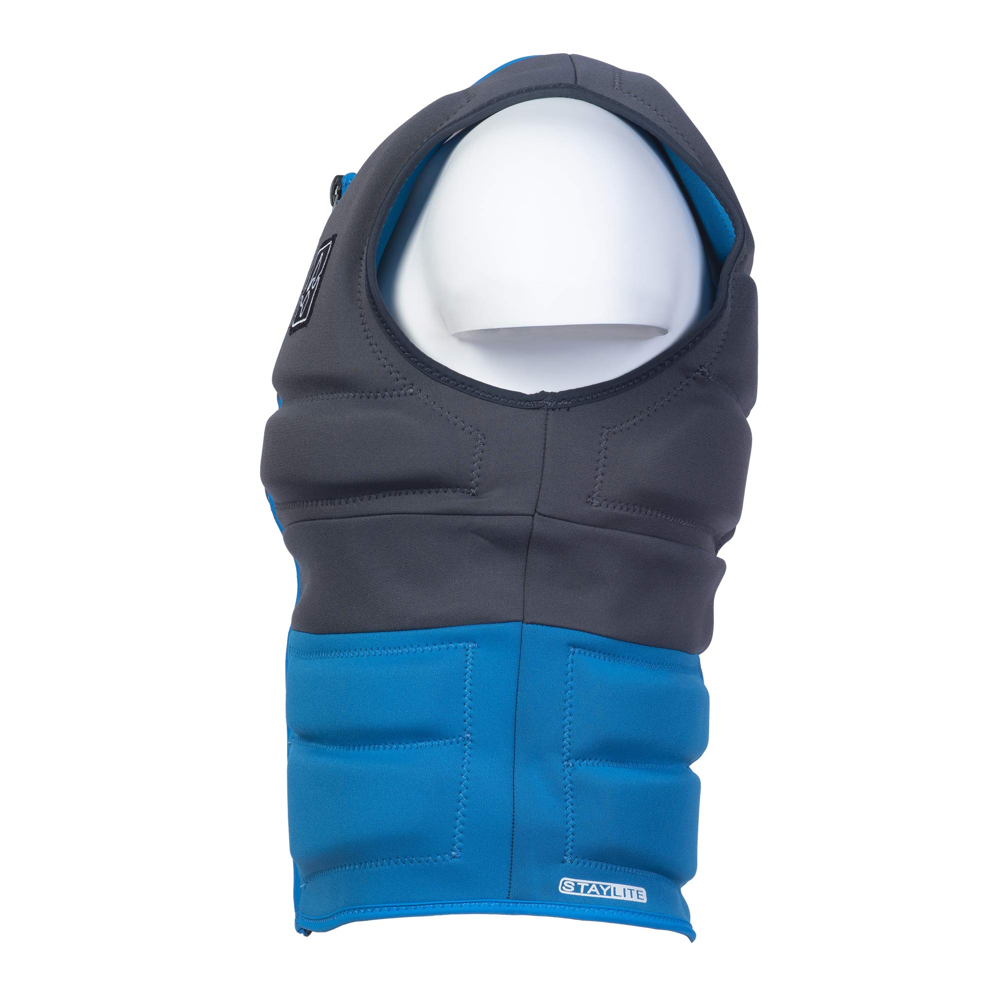 Mens Neoprene Wakesurf Comp Vest - Designed Exclusively for Wake Surfing, but Great for All Other Watersports Activities! (Cobalt, Small)