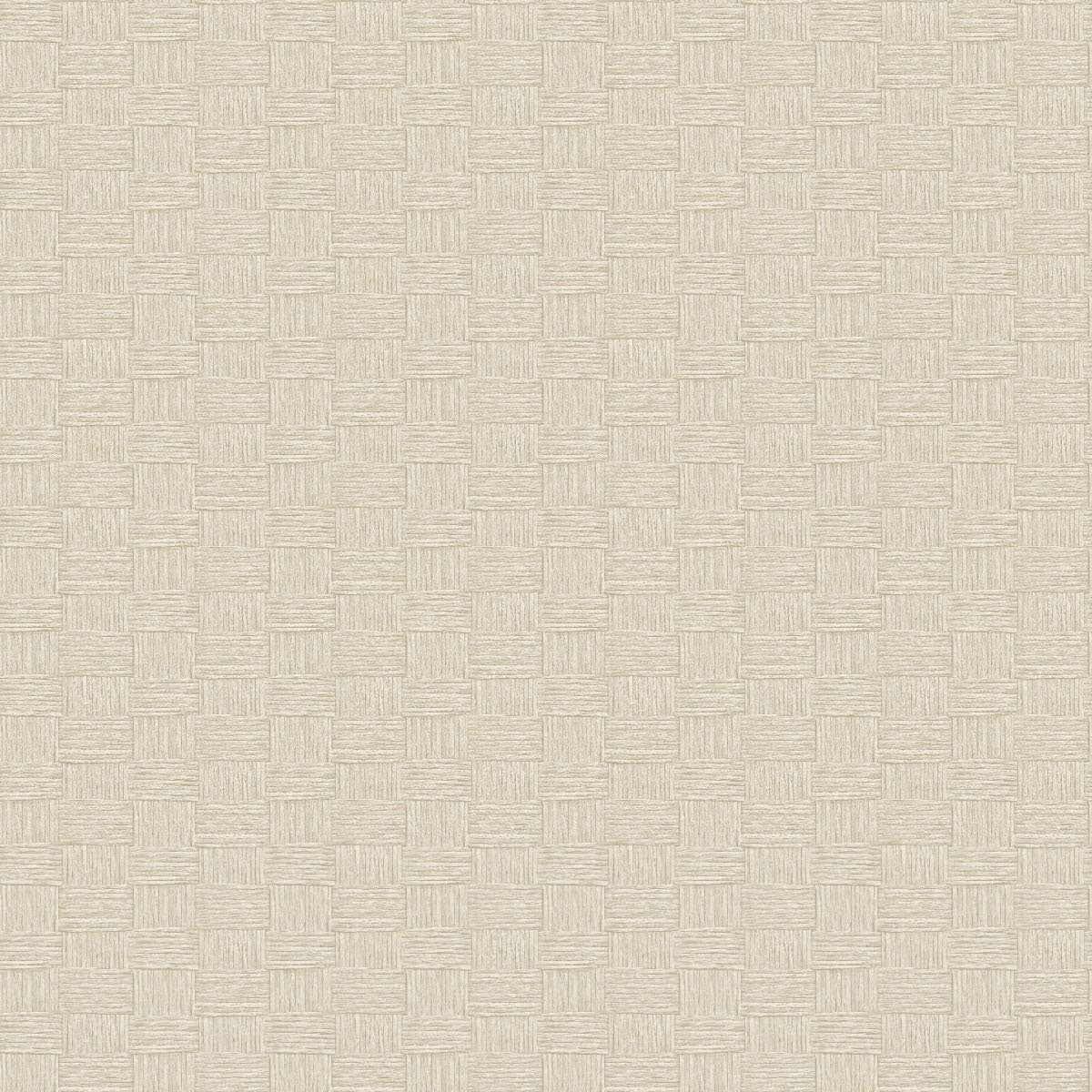 Seabrook Designs Seagrass Weave Embossed Vinyl Unpasted Wallpaper Ebony