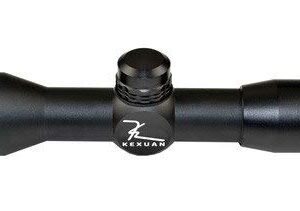 DB TAC INC 4X32 Compact Scope with Mil-Dot Reticle and 1" Picatinny Scope Rings