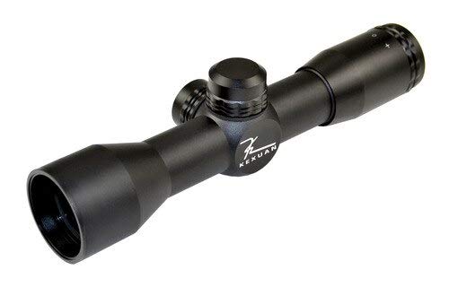 DB TAC INC 4X32 Compact Scope with Mil-Dot Reticle and 1" Picatinny Scope Rings