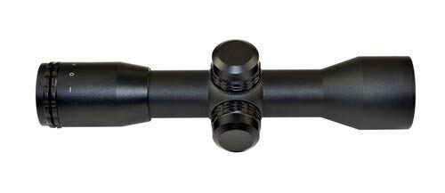 DB TAC INC 4X32 Compact Scope with Mil-Dot Reticle and 1" Picatinny Scope Rings