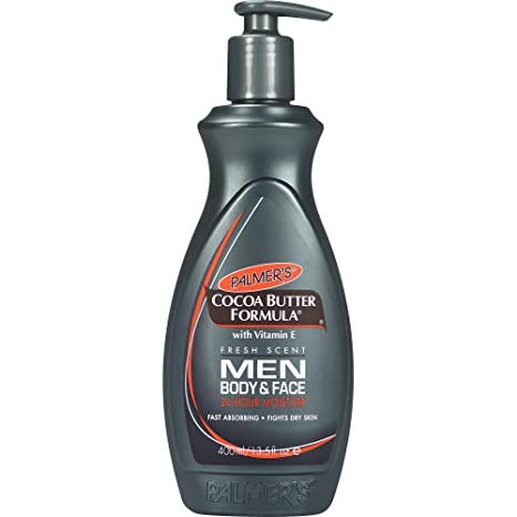 Palmers Cocoa Butter Men Body & Face Lotio 13.5 Oz,Pack of 2