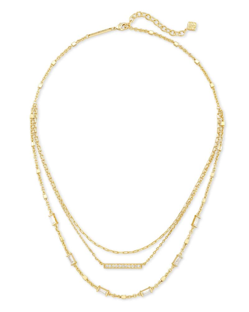 Kendra Scott Addison Multi Strand in Gold Gold Metal