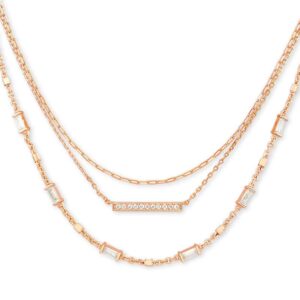 Kendra Scott Addison Multi Strand in Rose Gold Rose Gold Metal