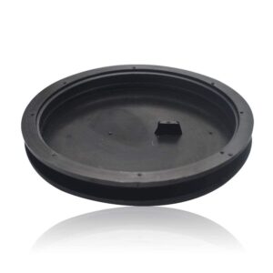 Huthbrother Kayak Valley Size 9" Dia Outside & 7.5" Inside Diameter Round Hatch Cover Compatible with V C P Valley Sea Kayak,Black