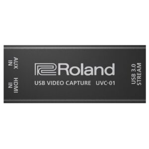 Roland V-1HD STR Video Switcher Web Streaming Bundle + UVC-01