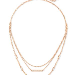 Kendra Scott Addison Multi Strand in Rose Gold Rose Gold Metal