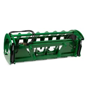 Titan Attachments 72-in HD Grapple Rake Attachment Fits John Deere Tractors with Global Euro