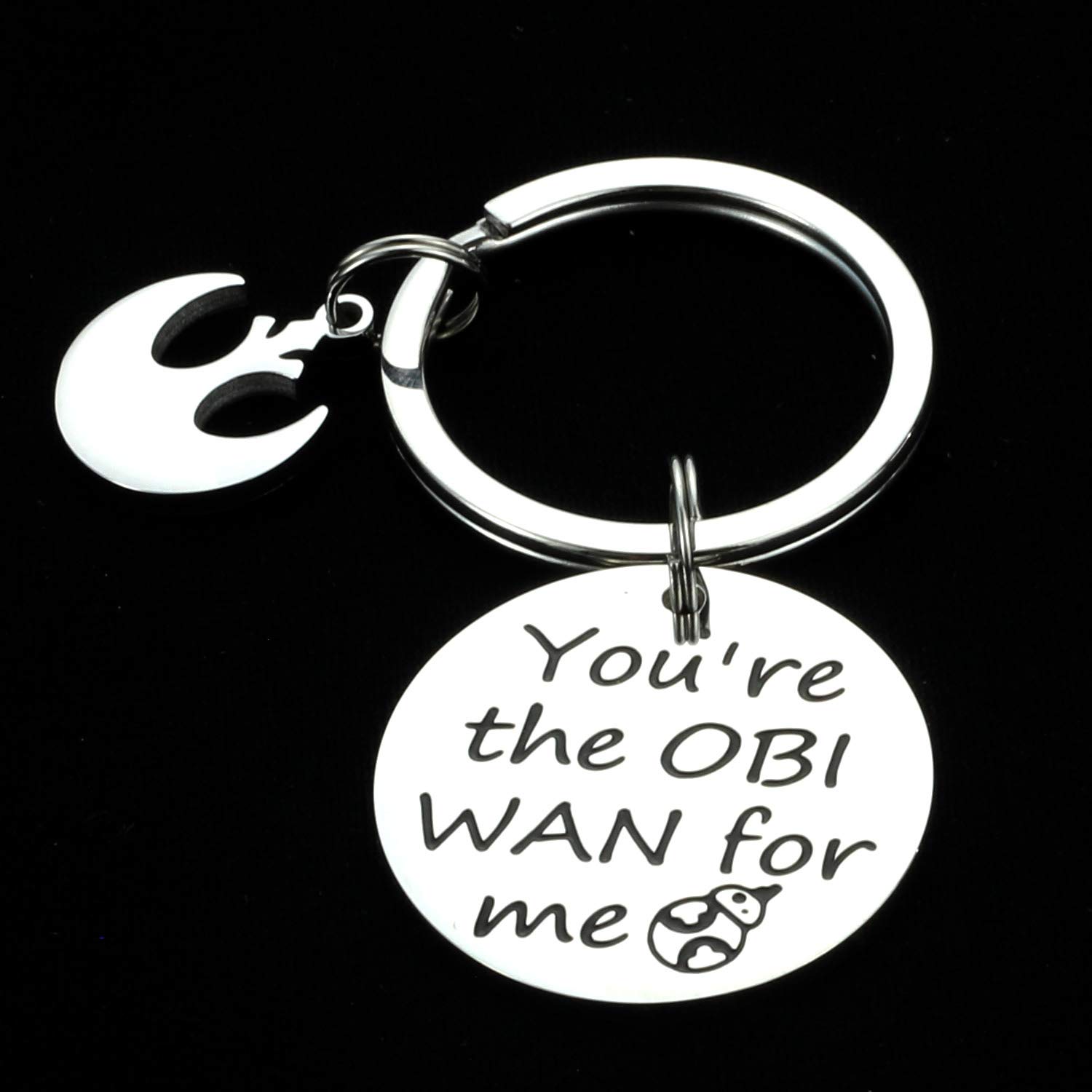 Kivosliviz Star Wars Gifts for Boyfriend Star Wars Rebels Keychain Starwars Valentines Gifts for Husband