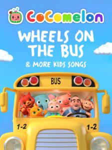 wheels on the bus & more kids songs - cocomelon