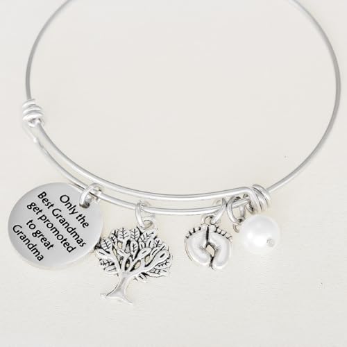 Kivosliviz Great Grandma Gifts for Christmas Great Grandmother Gift Great Great Grandma Gifts Gift for Great Grandmother Bracelet