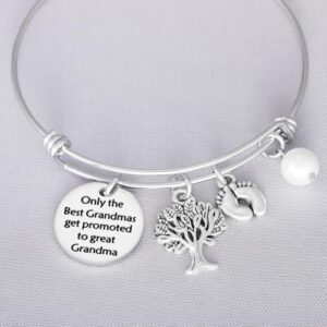 Kivosliviz Great Grandma Gifts for Christmas Great Grandmother Gift Great Great Grandma Gifts Gift for Great Grandmother Bracelet