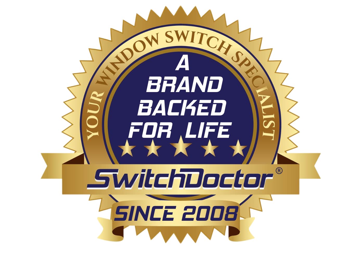 SWITCHDOCTOR Window Master Switch for 2011-2014 Ford F-150 F150 (BE5Z-14529-AB, Power, Control, Button)