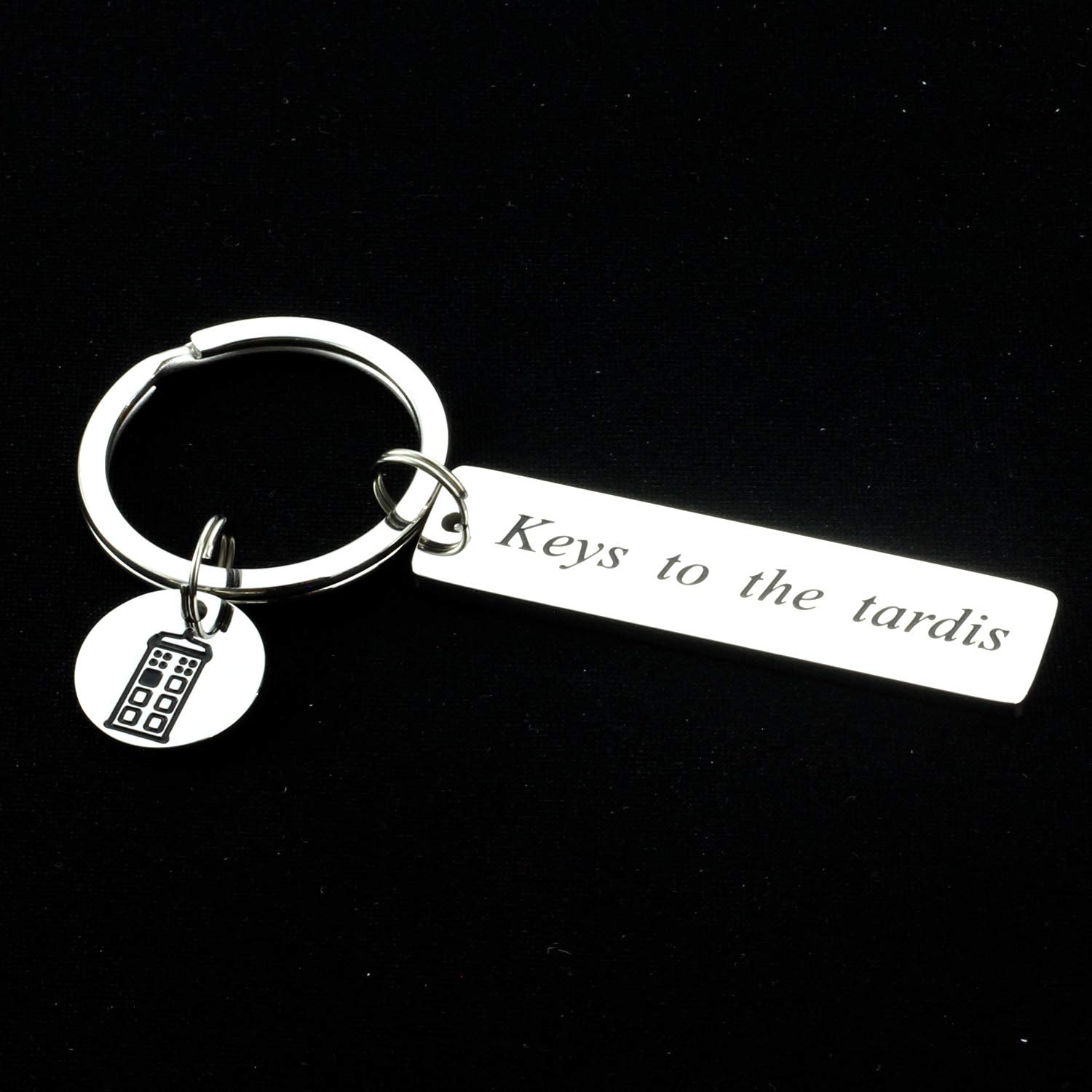 Kivosliviz Dr Who Gifts Doctor Who Keychain Doctor Who Key Ring Doctor Who Jewelry Dr Who Merchandise