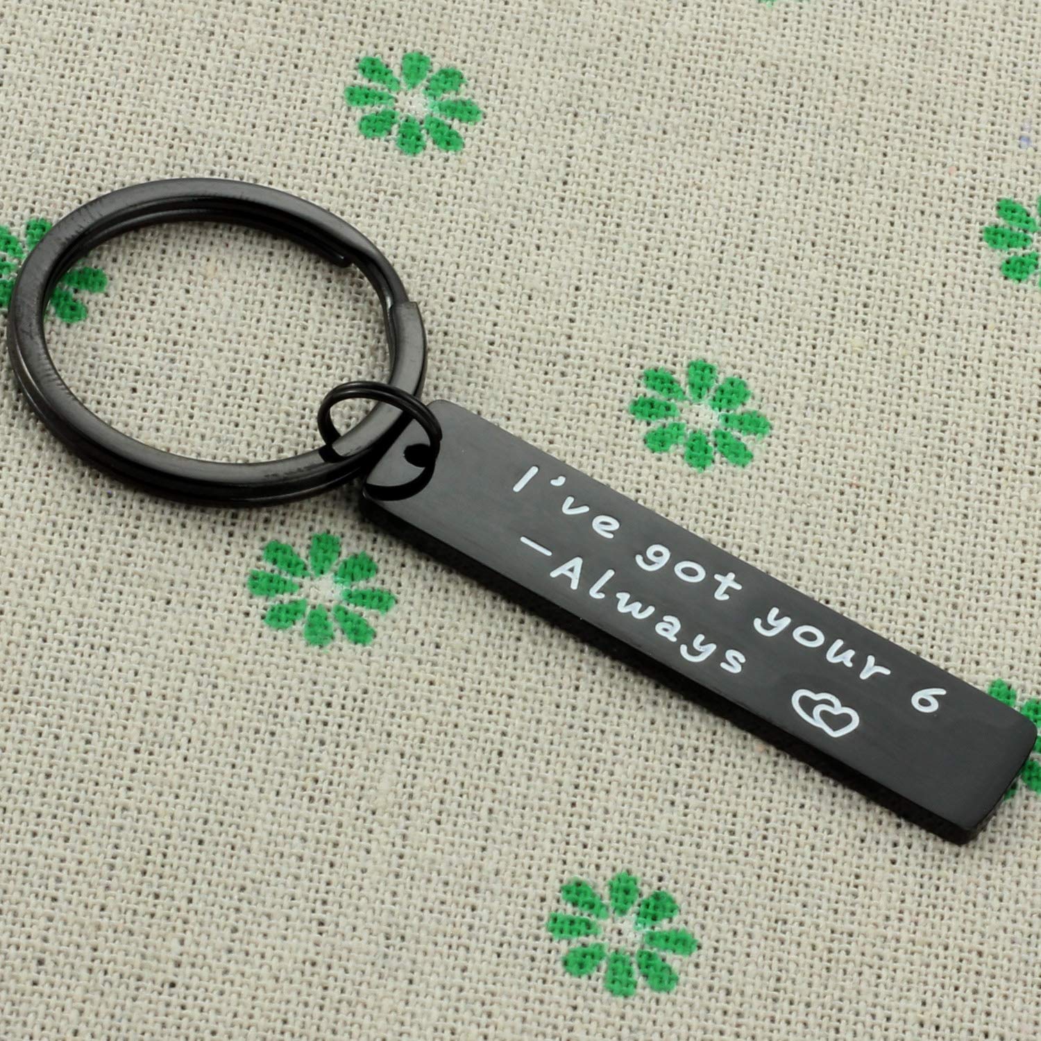 Kivosliviz Officer Gifts Keychain I Got Your 6 Police Wife Keychain Law Enforcement Gifts for Him Police Keychain for Boyfriend Police Officer Keychain