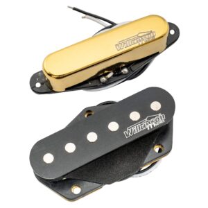 Wilkinson Low Gauss Nashville Sound Ceramic Guitar Single Coil Telecaster Pickups Set for Tele Style Electric Guitar