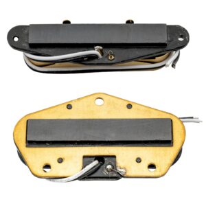 Wilkinson Low Gauss Nashville Sound Ceramic Guitar Single Coil Telecaster Pickups Set for Tele Style Electric Guitar