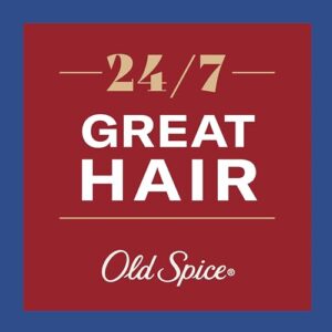 Old Spice Hair Styling Pomade for Men, Medium Hold No Shine 2.22 Fl Oz Each, Twin Pack