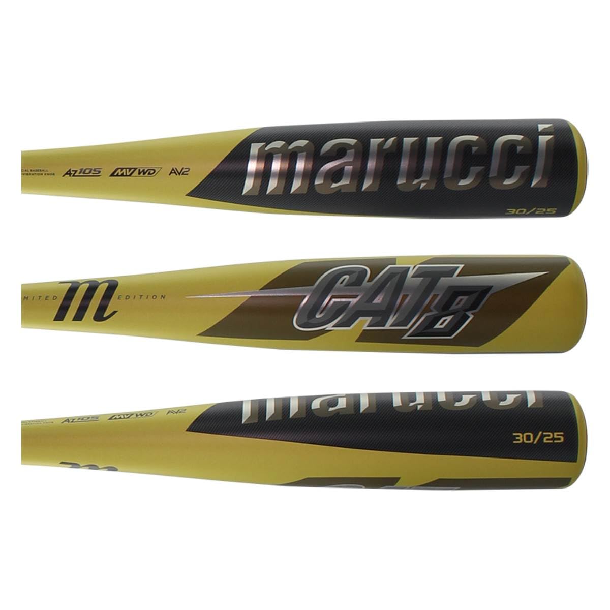 Marucci CAT 8-5 USSSA Baseball Bat: MSBC85GB 30" 25 oz.