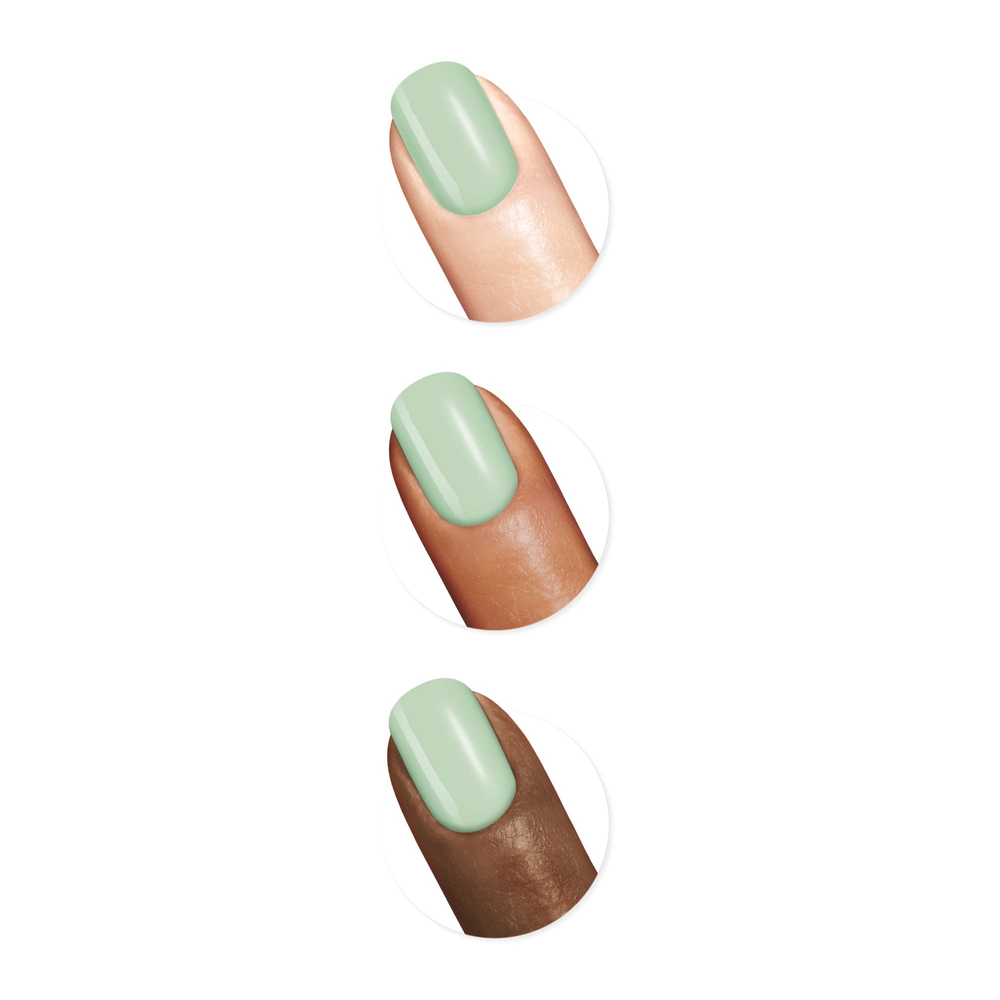 Sally Hansen Good.Kind.Pure Nail Polish, Mint Refresh, Pack of 1, Packaging May Vary