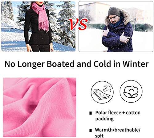 Electric Heated Scarf Women USB Heating Scarf with Neck Heating Pad Washable Shawl Soft Warm Neck for Men