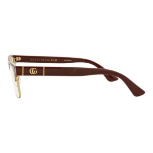 Gucci Square-Frame Metal Optical Frames