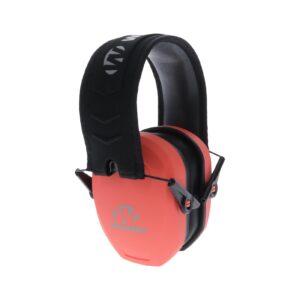 Walker's Earmuffs, Slim Passive-Coral, One-Size