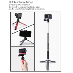 Darkhorse Multifunctional Lightweight Aluminun Alloy Desktop Tripod for OSMO Pocket 2 Action Camera (Stand, Titanium)