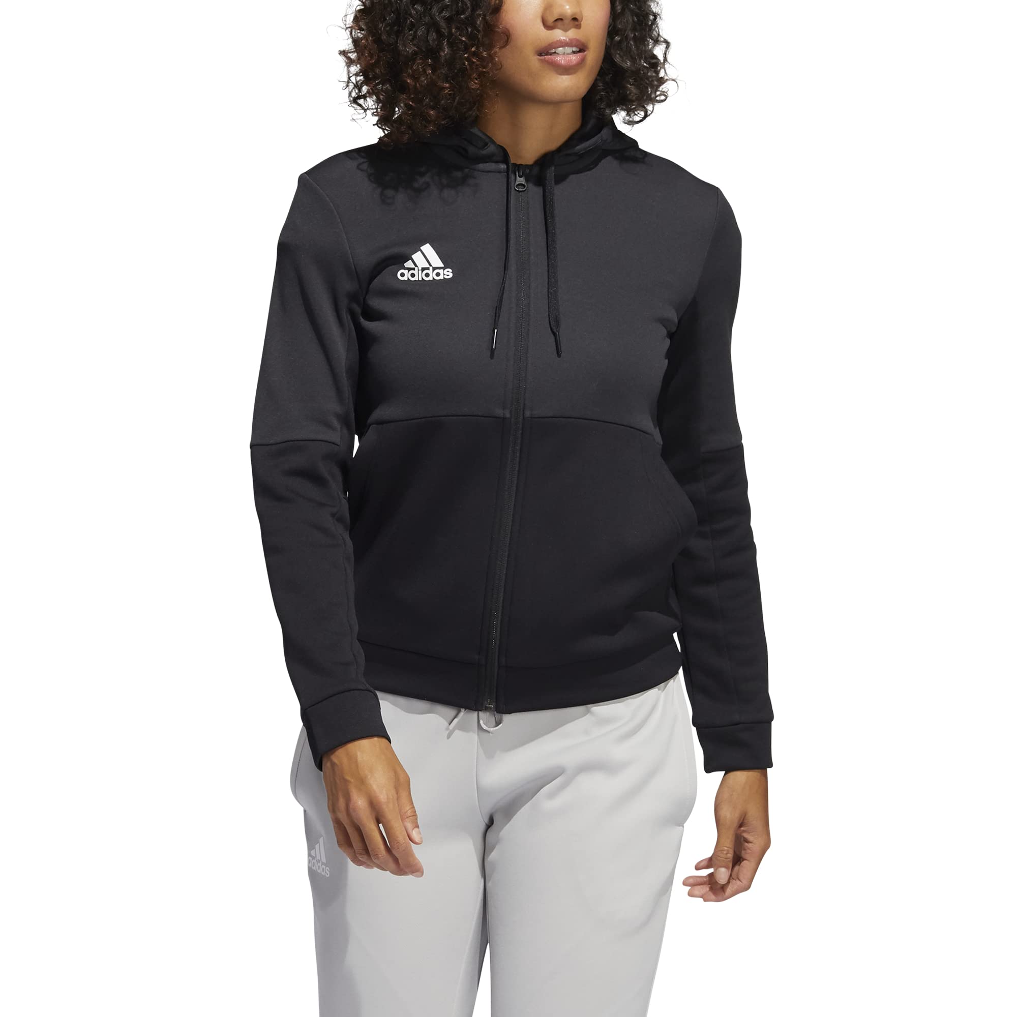 adidas Issue Full Zip Jacket - Women's Casual S Team Collegiate Burgundy/White