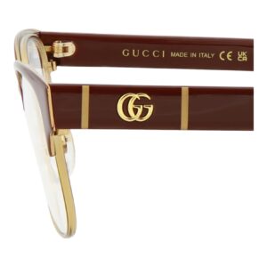 Gucci Square-Frame Metal Optical Frames