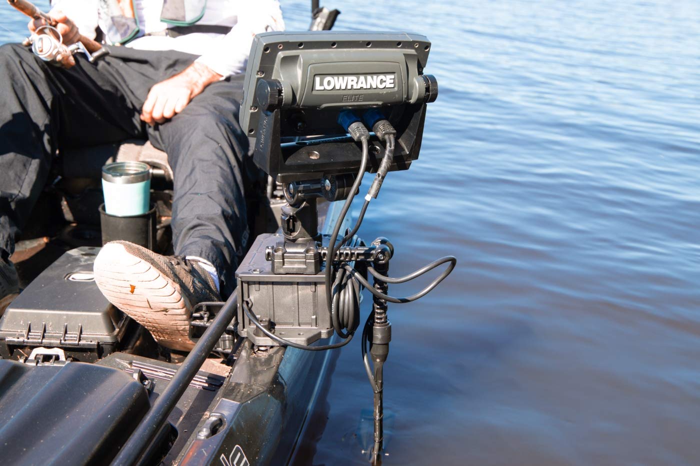 YakAttack CellBlok - Track Mounted Battery Box for Fish Finders (CLB-1002)