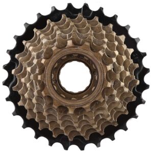 yosoo health gear 8 speed freewheel threaded, 8 speed cassette, bike freewheel 8 speed 11-28t, bike cassette screw on freewheel mountain bike freewheel set