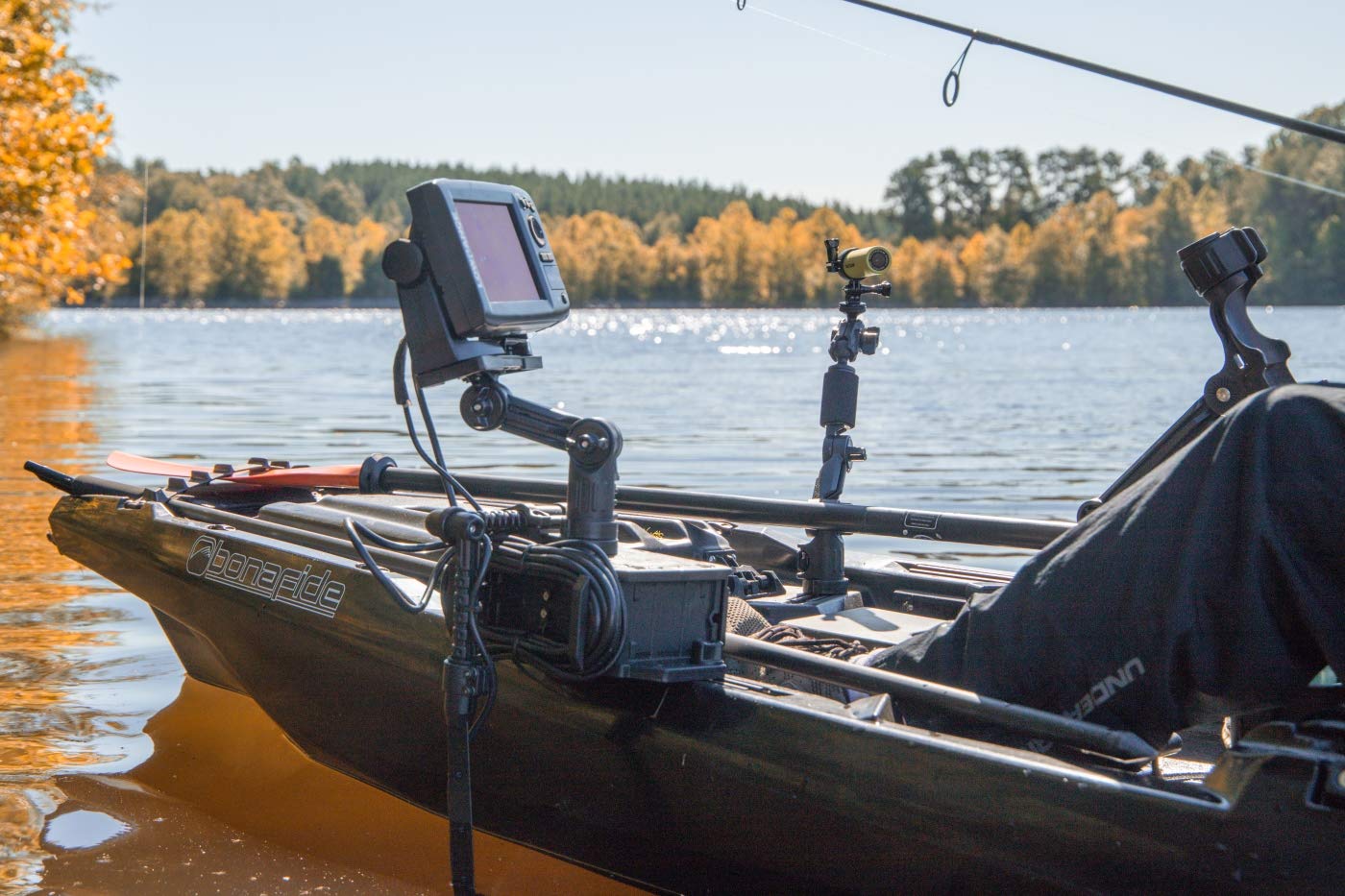 YakAttack CellBlok - Track Mounted Battery Box for Fish Finders (CLB-1002)