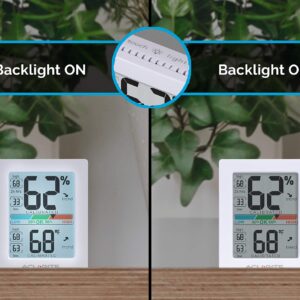 AcuRite Pro Humidity Meter & Thermometer with Touch Activated Backlight