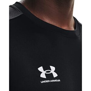 Under Armour Men's Challenger Training Top, Black (001)/White, Medium