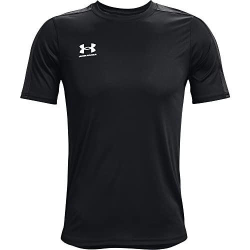 Under Armour Men's Challenger Training Top, Black (001)/White, Medium