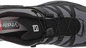 Salomon X Ultra 4 Hiking Shoes for Men, Quiet Shade/Black/Quiet Shade, 11