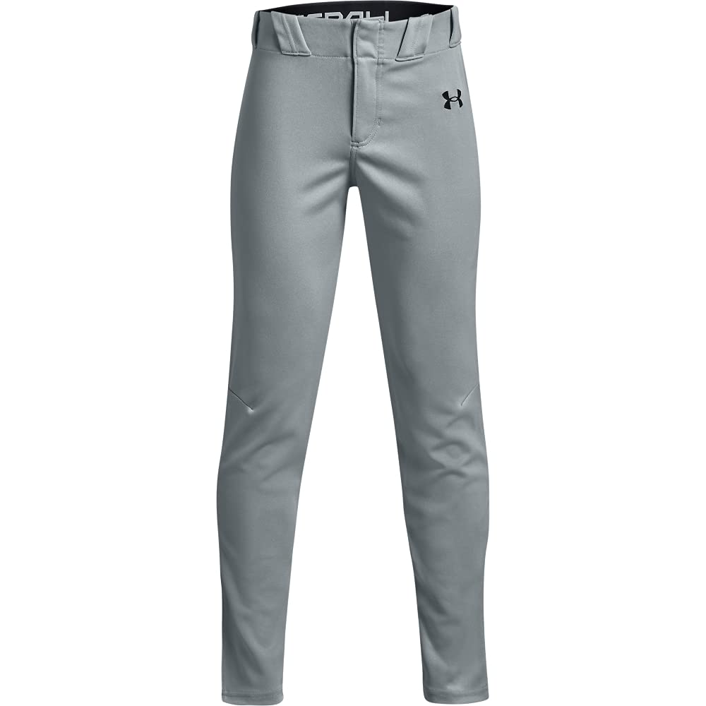 Under Armour Boys' Gameday Vanish 21 Pants, Baseball Gray (080)/Black, Youth X-Large