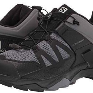 Salomon X Ultra 4 Hiking Shoes for Men, Quiet Shade/Black/Quiet Shade, 11