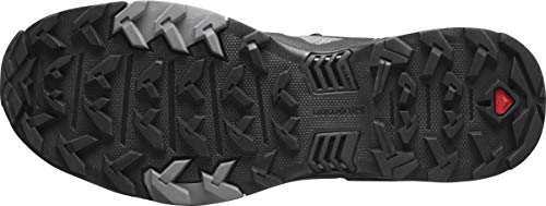 Salomon X Ultra 4 Hiking Shoes for Men, Quiet Shade/Black/Quiet Shade, 11