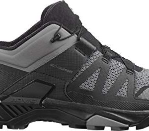 Salomon X Ultra 4 Hiking Shoes for Men, Quiet Shade/Black/Quiet Shade, 11