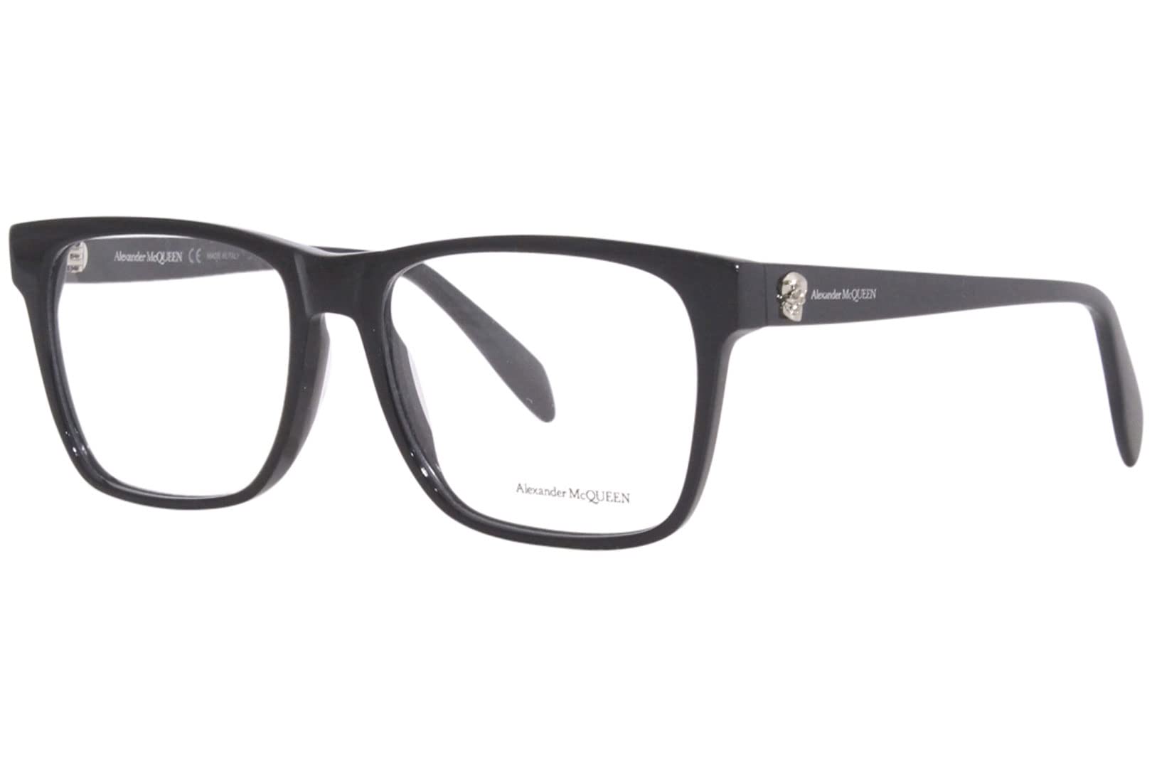 Alexander McQueen AM0282O Black 55/16/150 men Eyewear Frame