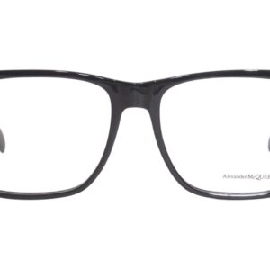 Alexander McQueen AM0282O Black 55/16/150 men Eyewear Frame