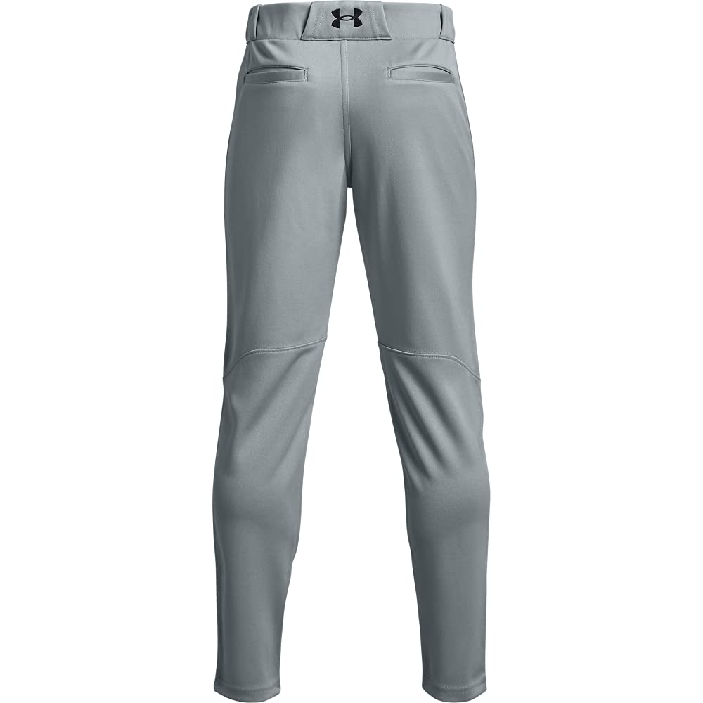 Under Armour Boys' Gameday Vanish 21 Pants, Baseball Gray (080)/Black, Youth X-Large