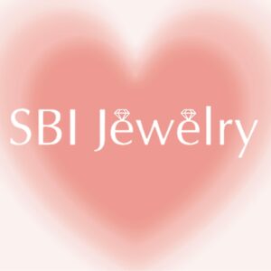 SBI Jewelry Women Initial B Letter Charm for Bracelet Gift Name Dangle Christmas Family Friends Heart Crystal Necklace Pendant English Alphabet Charm Anniversary Birthday