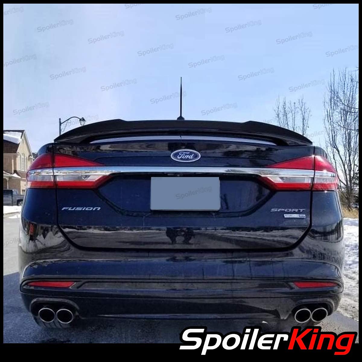 Spoiler King Trunk Spoiler (284FC) Compatible with Ford Fusion 2013-on