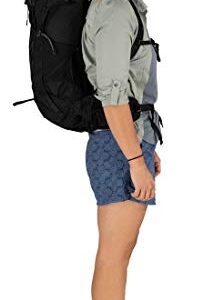 Osprey Tempest 30L Women's Hiking Backpack with Hipbelt, Stealth Black, WXS/S