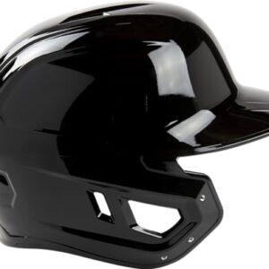 Rawlings | MACH Single Ear Batting Helmet | Right Hand Batter | Large | Black