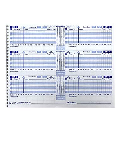 MVW Volleyball Scorebook